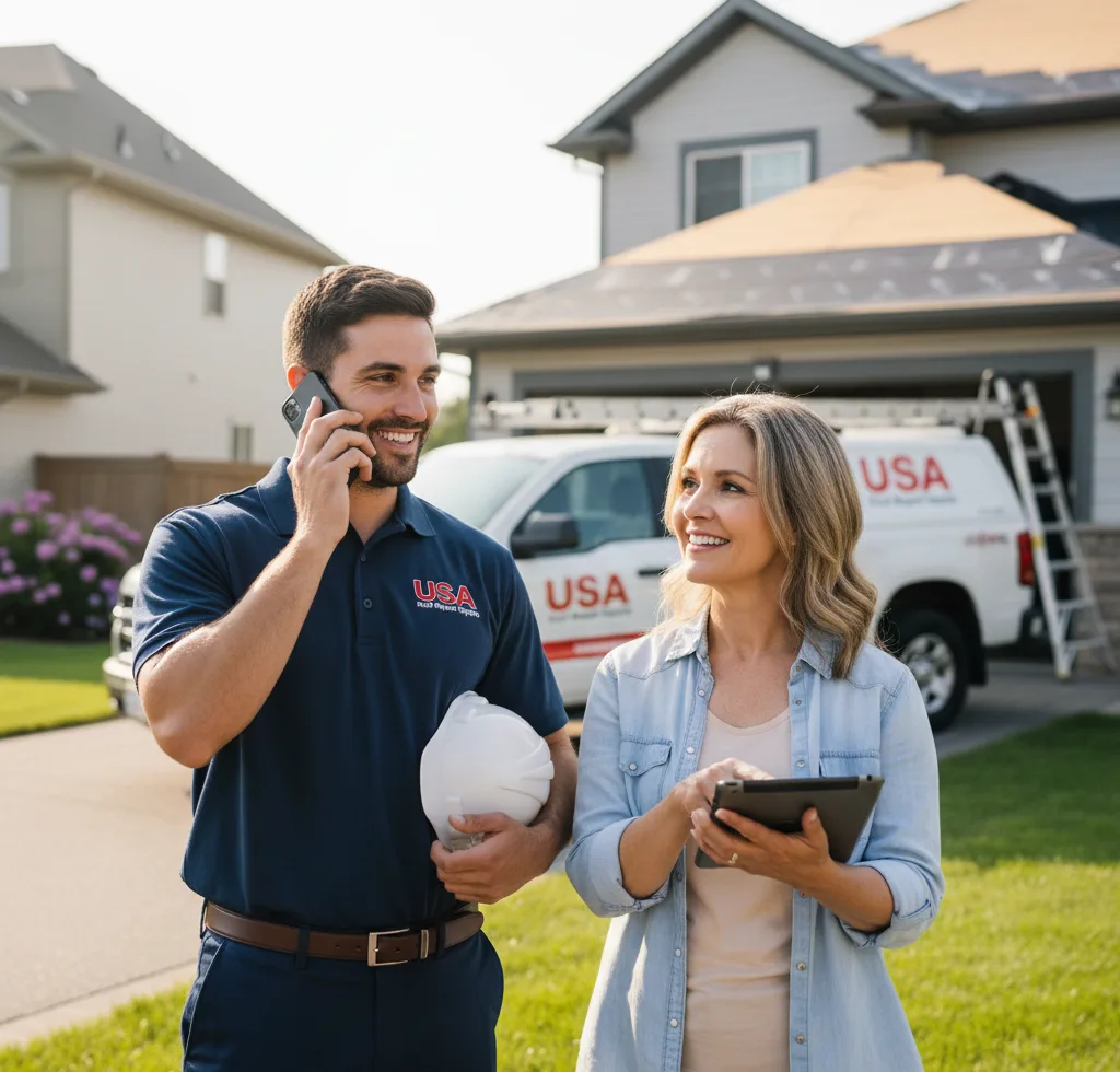 USA Roof Repair Experts customer support in Belgrade